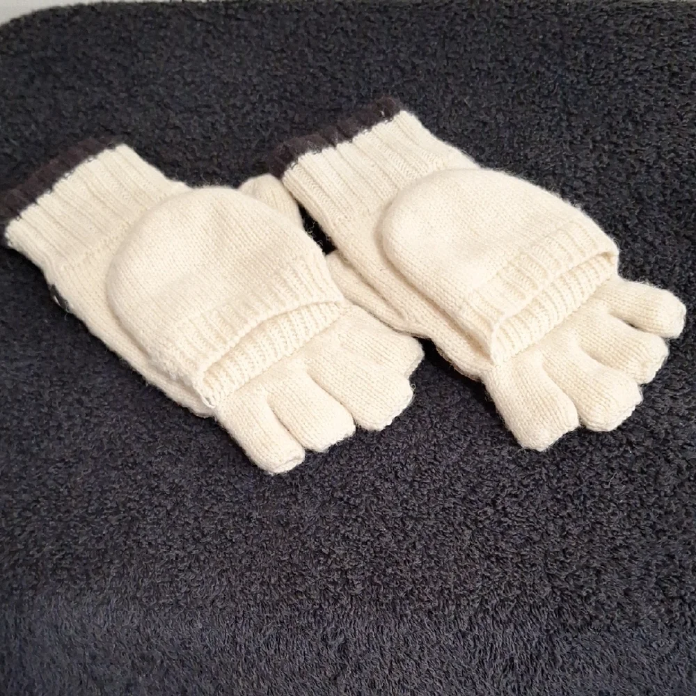 American Eagle Outfitters Convertible Flip Top Fingerless Wool Blend Mittens